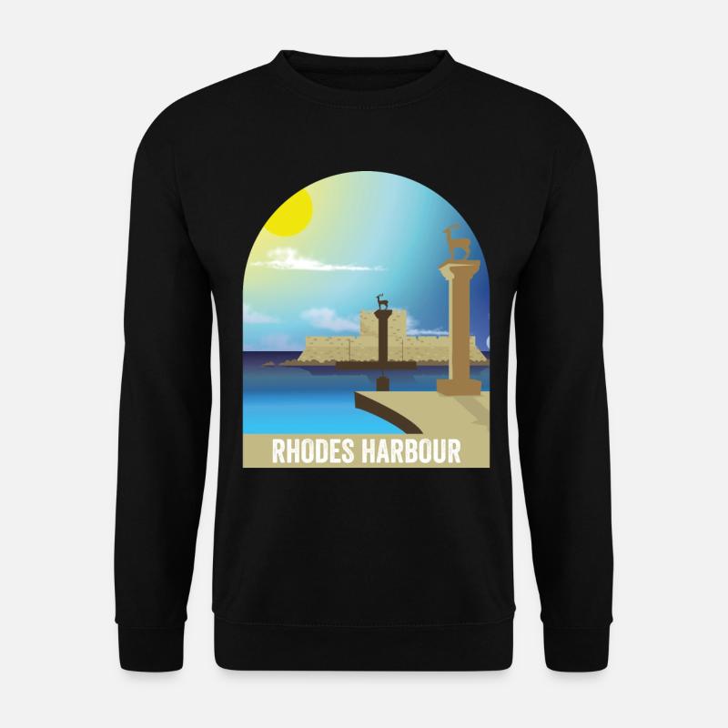 Rhodes - Unisex Sweatshirt - black