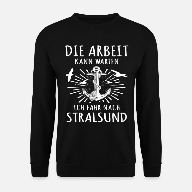 Stralsund - Unisex Pullover - Schwarz