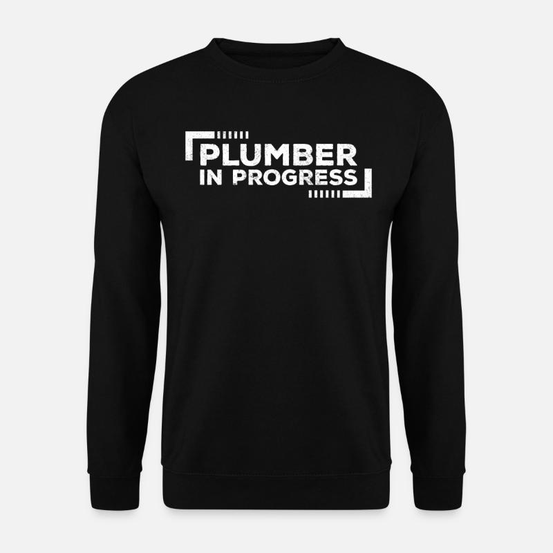 Plumber In Progress Future Plumber - Unisex Pullover - Schwarz