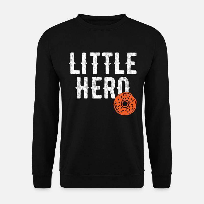 Kleiner Held - Süßer Donut - Unisex Pullover - Schwarz