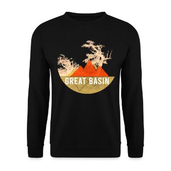 Grape Harvest - National Park of the Great Basin - Unisex Sweatshirt - black - Front - Alina (178cm) & Michal (187cm)