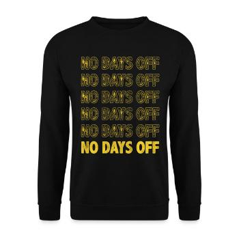 Motivate Inspire Encouragement Positivity Slogan - Unisex Pullover - Schwarz - Vorne - Alina (178cm) & Michal (187cm)