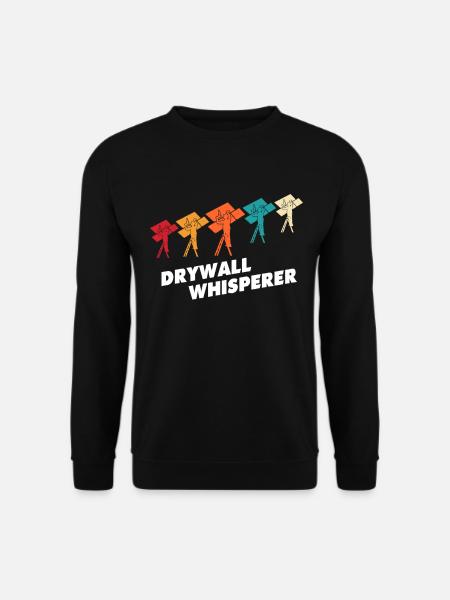 Trockenbauer Trockenbaumonteur Trockenbau - Unisex Pullover - Schwarz