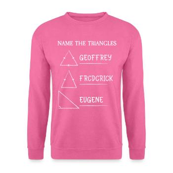 Math Jokes Mathmatician Teacher Math Mathematics - Unisex Sweatshirt - pink - Front