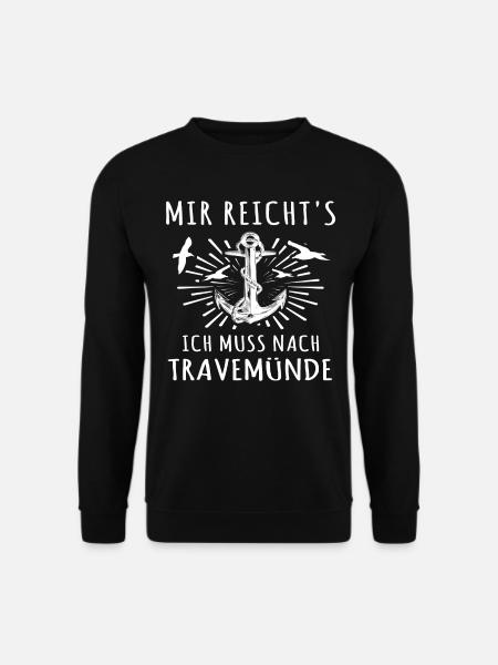 Travemünde - Unisex Pullover - Schwarz
