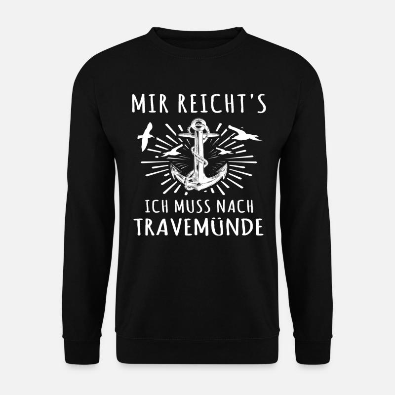 Travemünde - Unisex Pullover - Schwarz
