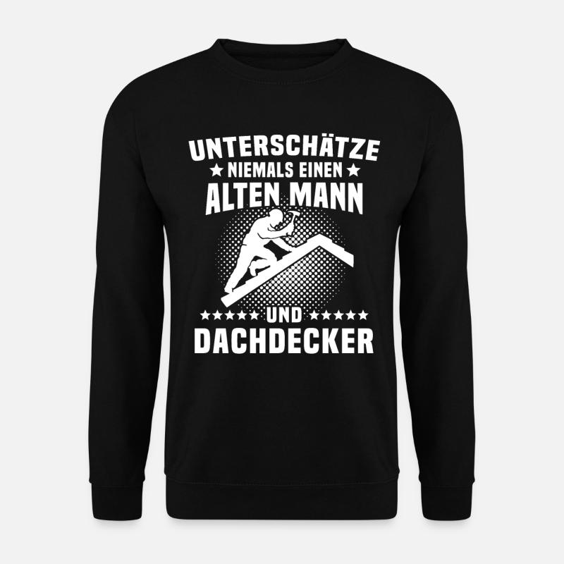 Dachdecker - Unisex Pullover - Schwarz