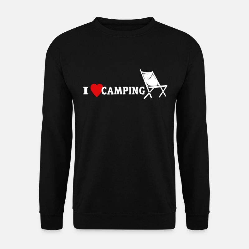 Camping Campingplatz Campen - Unisex Sweatshirt - black