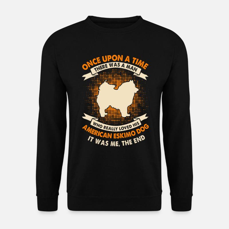 Once Upon Time - American Eskimo - Unisex Sweatshirt - black