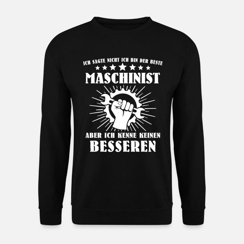 Maschinist - Unisex Pullover - Schwarz
