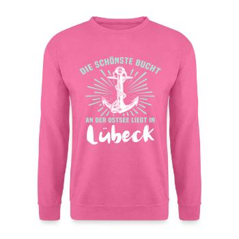 Lübeck Hansestadt Luebeck - Unisex Pullover - Pink - Vorne