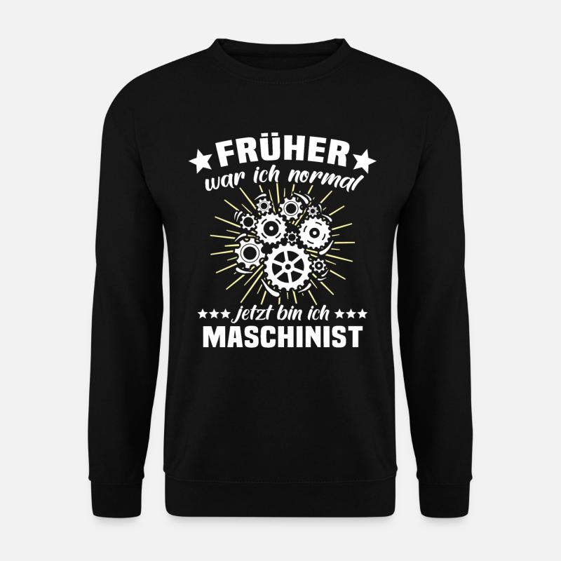 Maschinist - Unisex Pullover - Schwarz