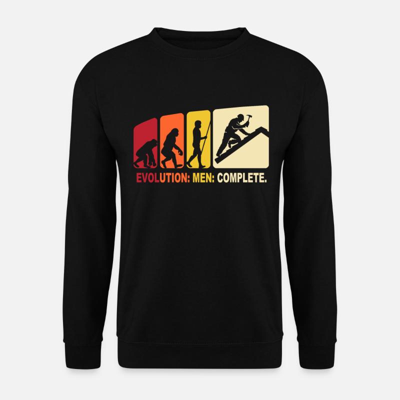 Roofer Evolution Roofing - Unisex Sweatshirt - black