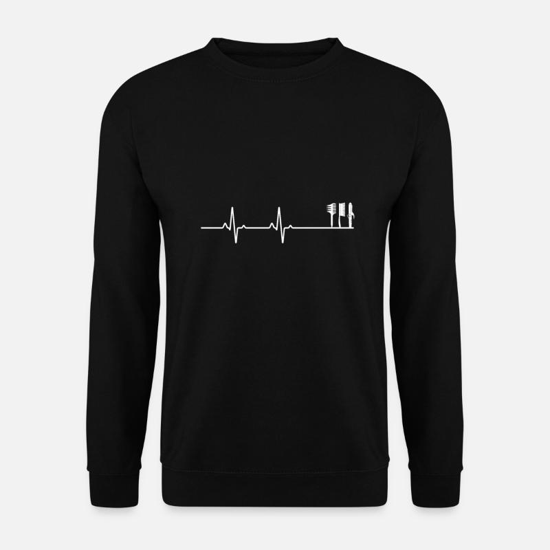 Évolution coiffeuse - Sweat-shirt Unisexe - noir