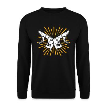 Magazine screwdriver drywall drywall fitter - Unisex Sweatshirt - black - Front - Alina (178cm) & Michal (187cm)