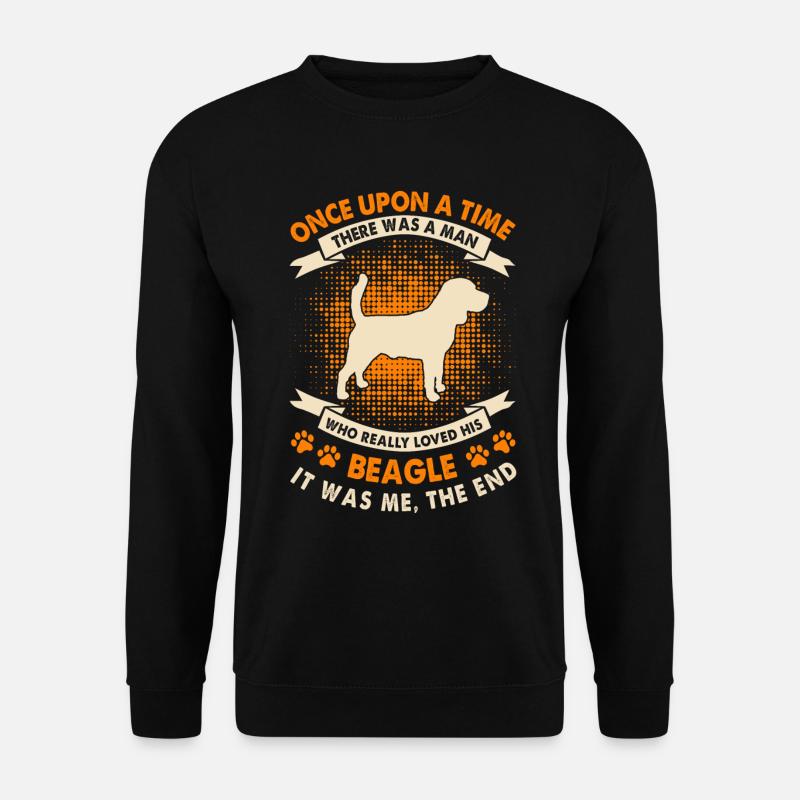 Il était une fois - Beagle - Sweat-shirt Unisexe - noir