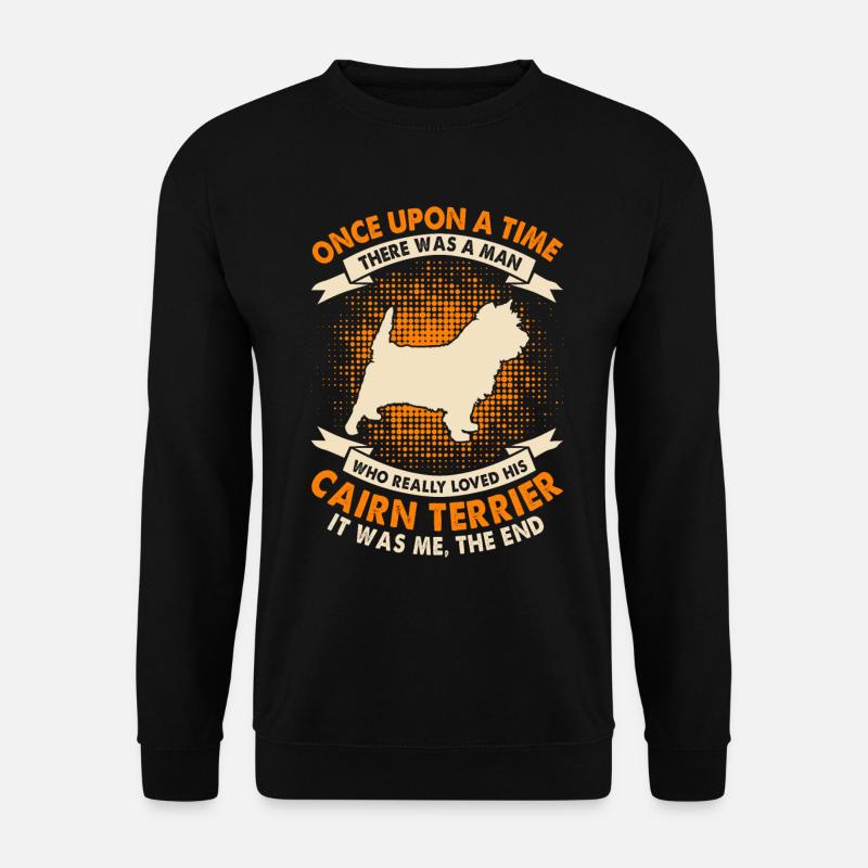 Once - Cairn Terrier - Unisex Sweatshirt - black