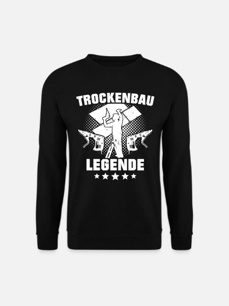 Trockenbauer - Unisex Pullover - Schwarz