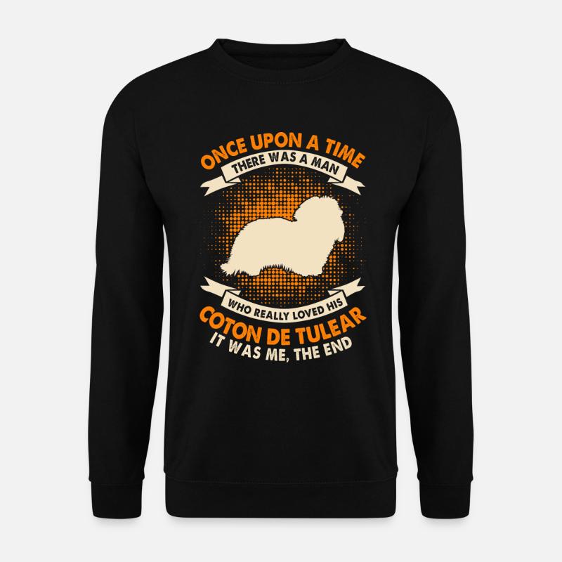 Once - Coton De Tulear - Unisex Sweatshirt - black
