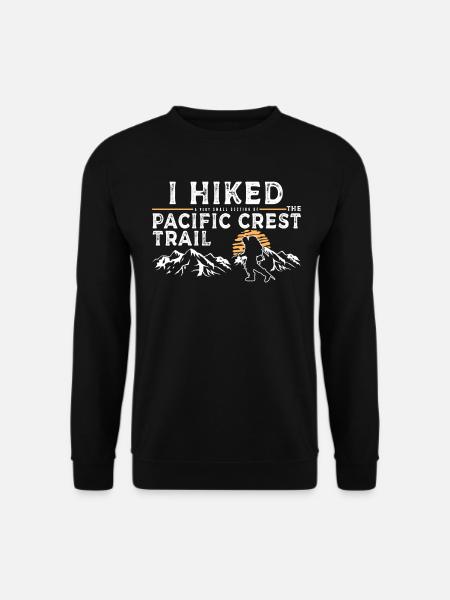 Wanderte - Pacific Crest Trail - Unisex Pullover - Schwarz
