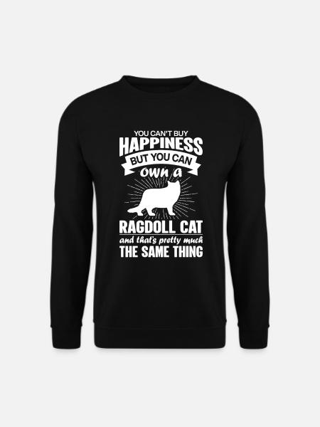 Can Buy A Ragdoll Cat - Unisex Sweatshirt - black