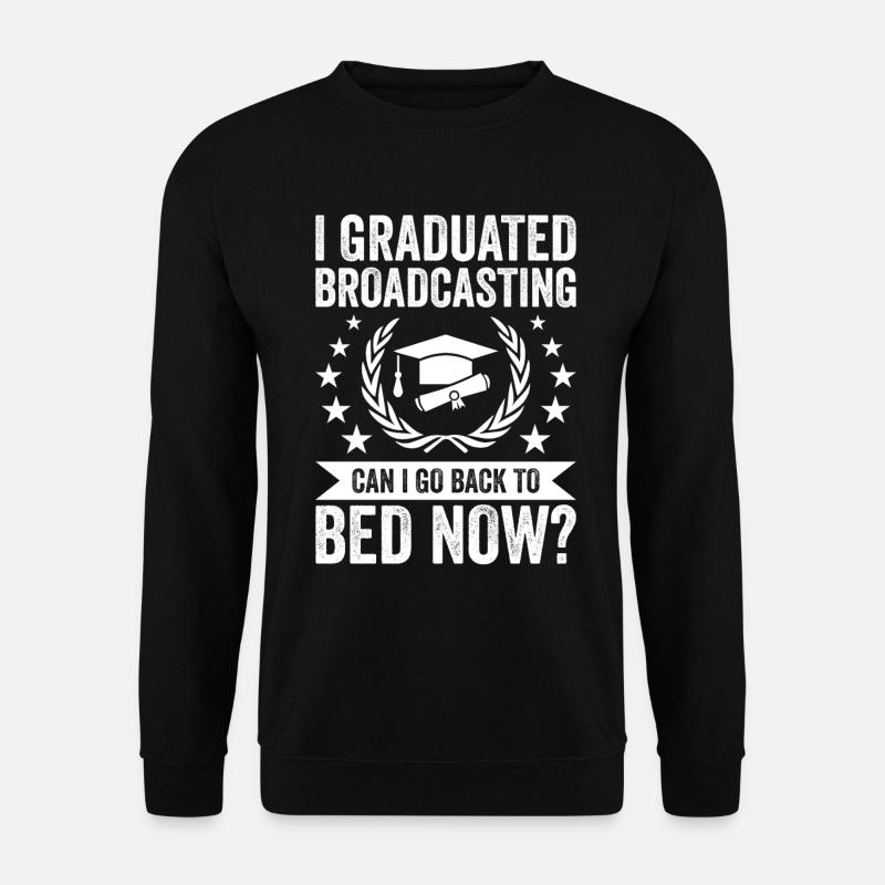 I have finished broadcasting - Unisex Sweatshirt - black