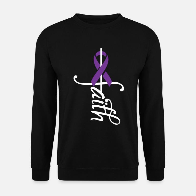 Band Crohns Bewusstsein - Unisex Pullover - Schwarz
