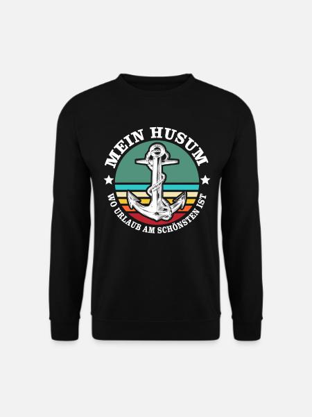 Husum Souvenir Husumer - Unisex Pullover - Schwarz