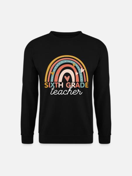 Lehrer - Jahrgang 6. Sechste Klasse - Unisex Pullover - Schwarz