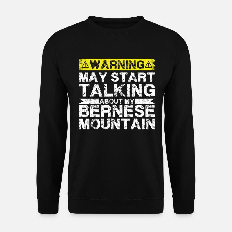 Apropos Berner Berg - Unisex Pullover - Schwarz