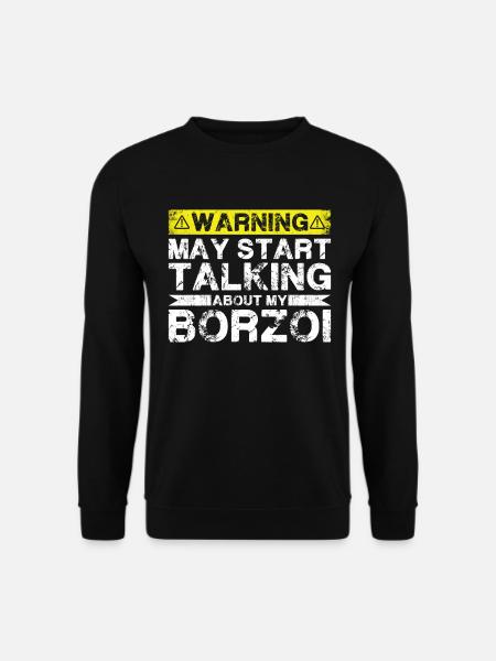 Speaking of Barsoi - Unisex Sweatshirt - black