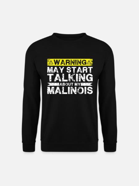 Speaking of Malinois - Unisex Sweatshirt - black