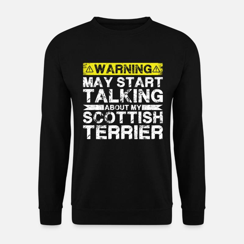 Speaking of Scottish Terrier - Unisex Sweatshirt - black