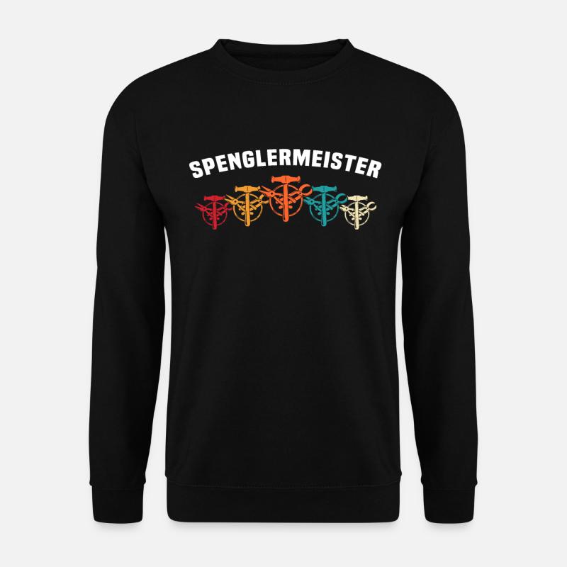 Spengler Bauspengler Spengeln - Unisex Pullover - Schwarz
