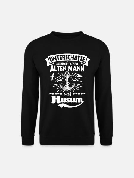 Husum - Unisex Pullover - Schwarz