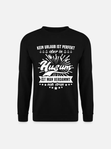 Husum - Unisex Pullover - Schwarz