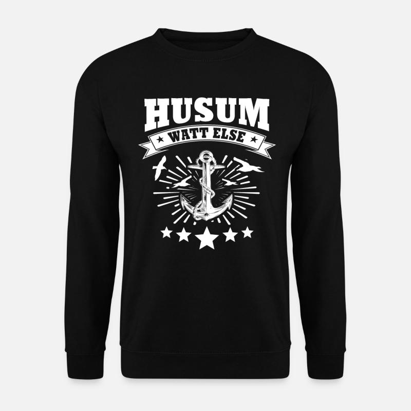 Husum - Sweat-shirt Unisexe - noir