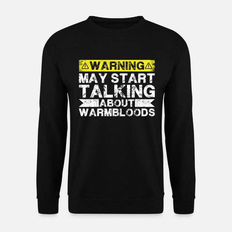 Parler de sang chaud - Sweat-shirt Unisexe - noir