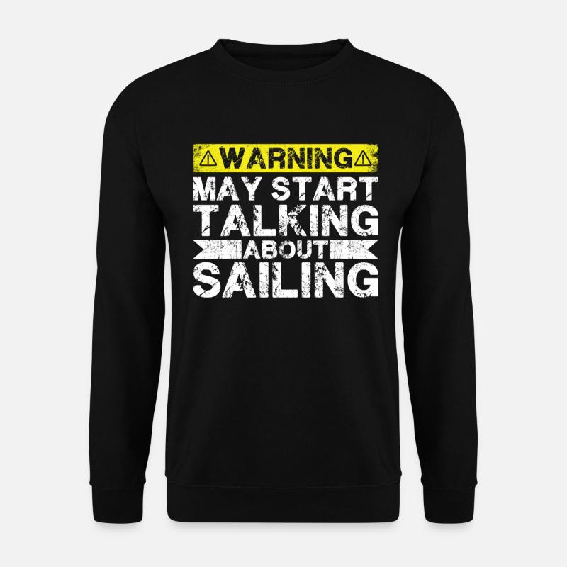 Commencez à parler de voile - Sweat-shirt Unisexe - noir