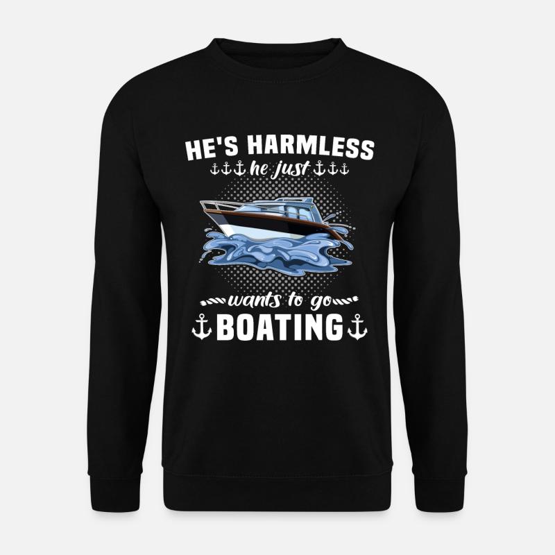 Capitaine de bateau Capitaine - Sweat-shirt Unisexe - noir
