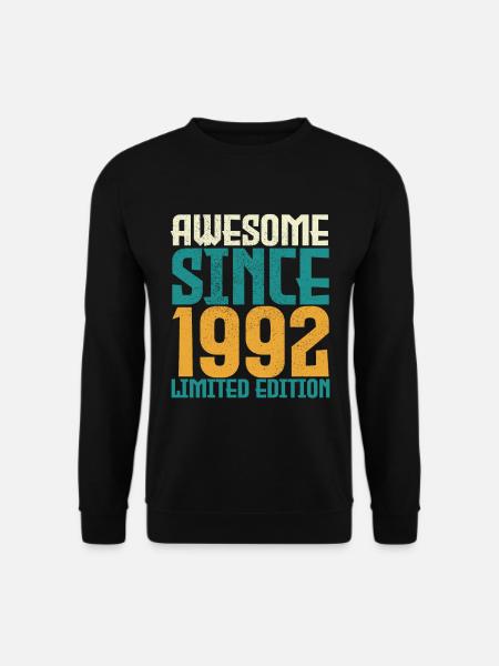 Awesome seit 1992 limitierte Auflage. - Unisex Pullover - Schwarz
