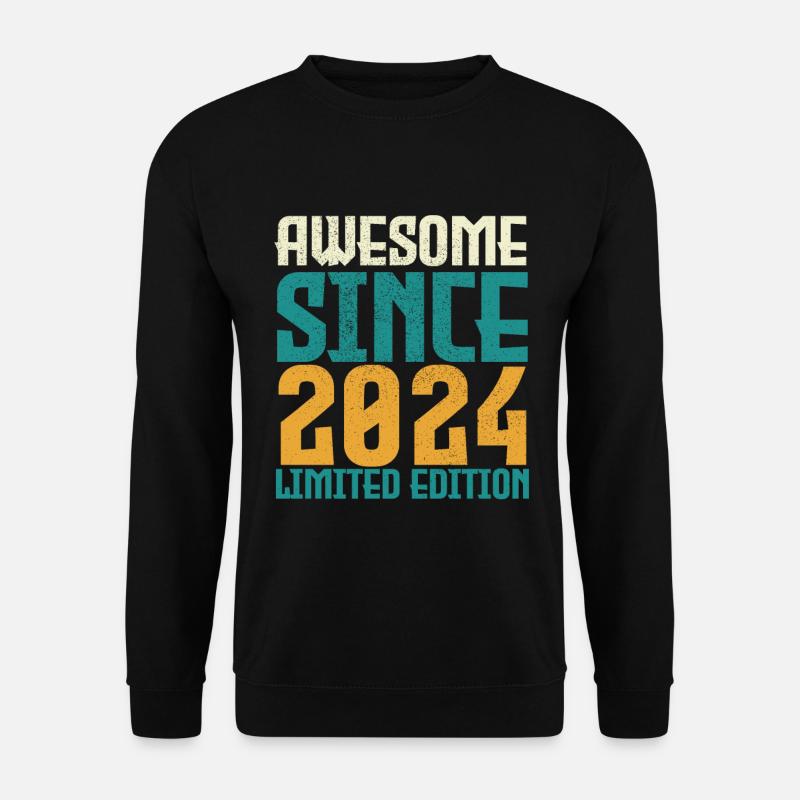 Awesome seit 2024 limitierte Auflage. - Unisex Pullover - Schwarz