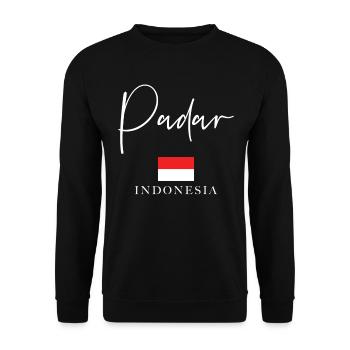 Grèce Flag Holidays - Islande Padar - Sweat-shirt Unisexe - noir - Devant - Alina (178cm) & Michal (187cm)