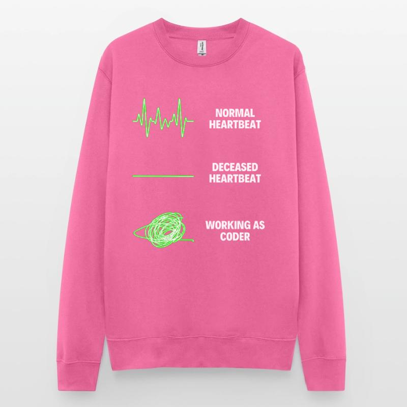 Coder Professional Worker Software Developer Jobs Unisex Pullover