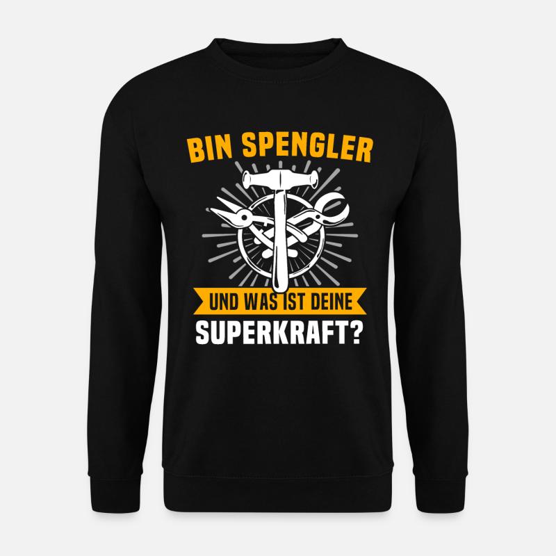 Spengler Bauspengler - Unisex Pullover - Schwarz