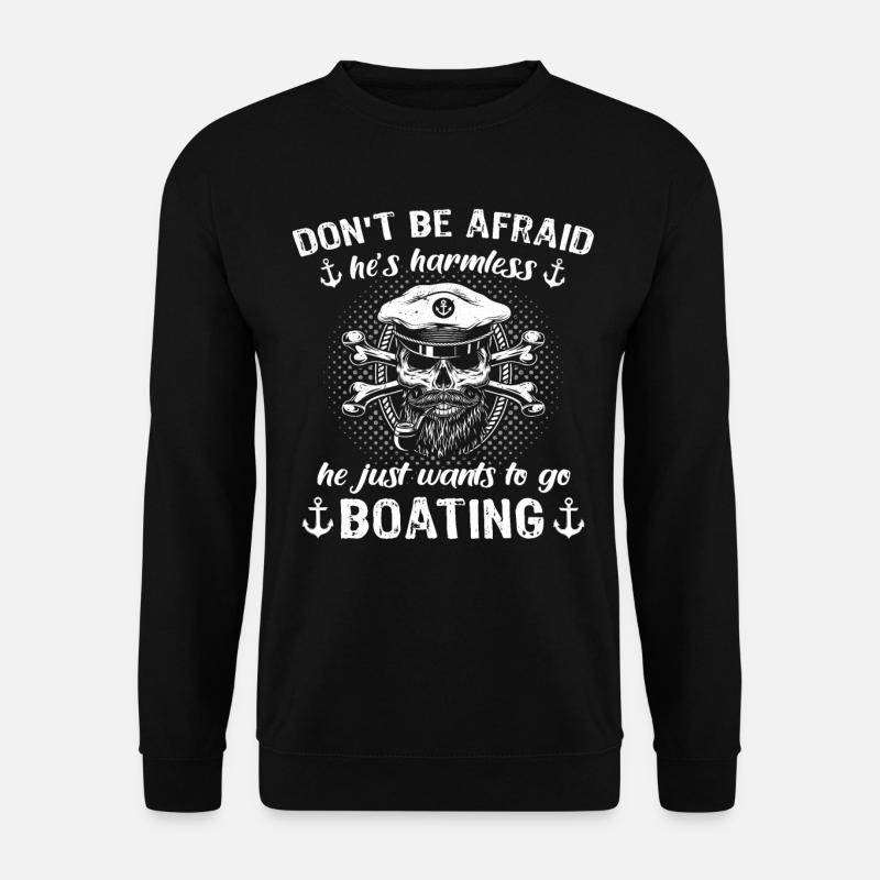 Captain Kapitän - Unisex Pullover - Schwarz