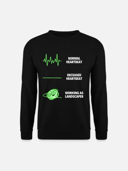 Landscaper Worker Coworkers Landman - Unisex Sweatshirt - black