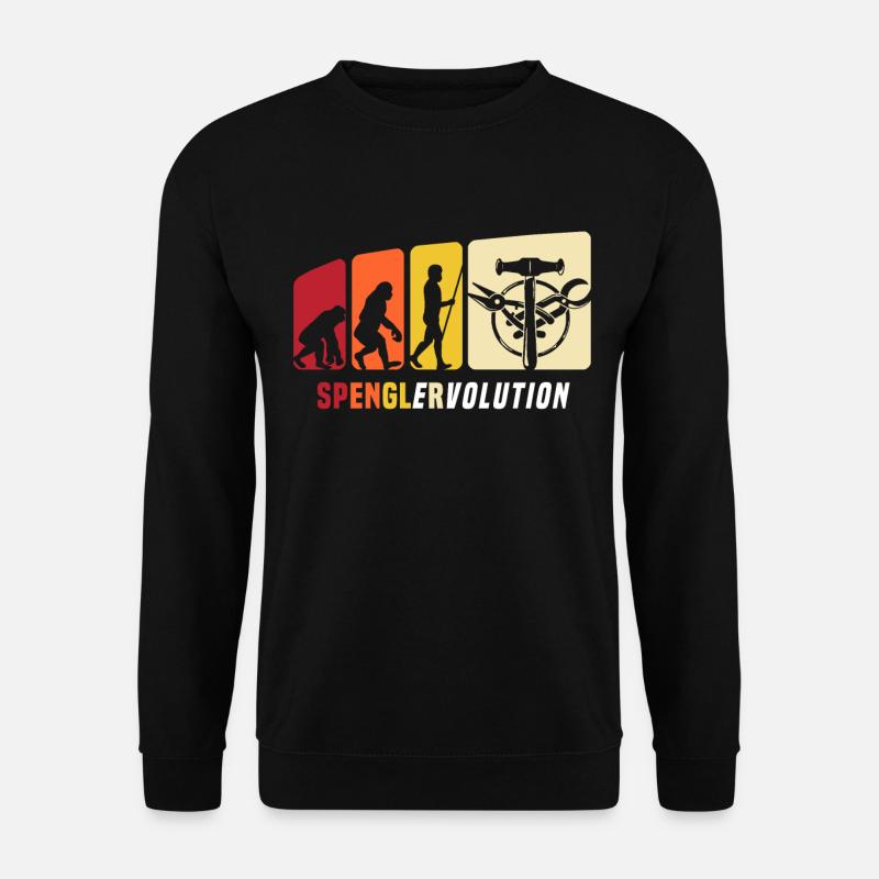 Bauspengler Evolution Spengler - Unisex Pullover - Schwarz