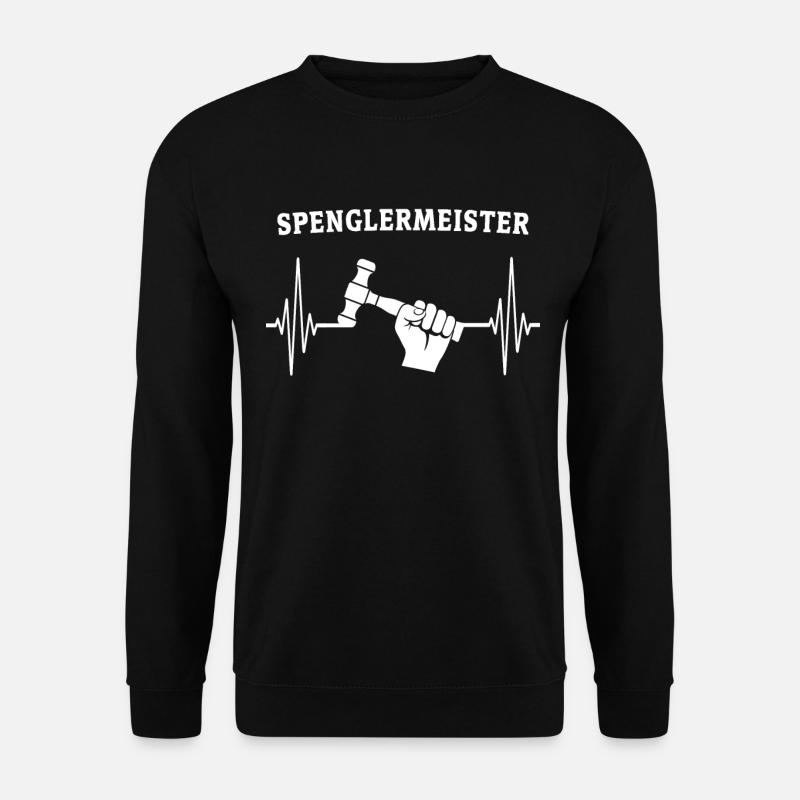Spengler Beruf Bauspengler - Unisex Pullover - Schwarz