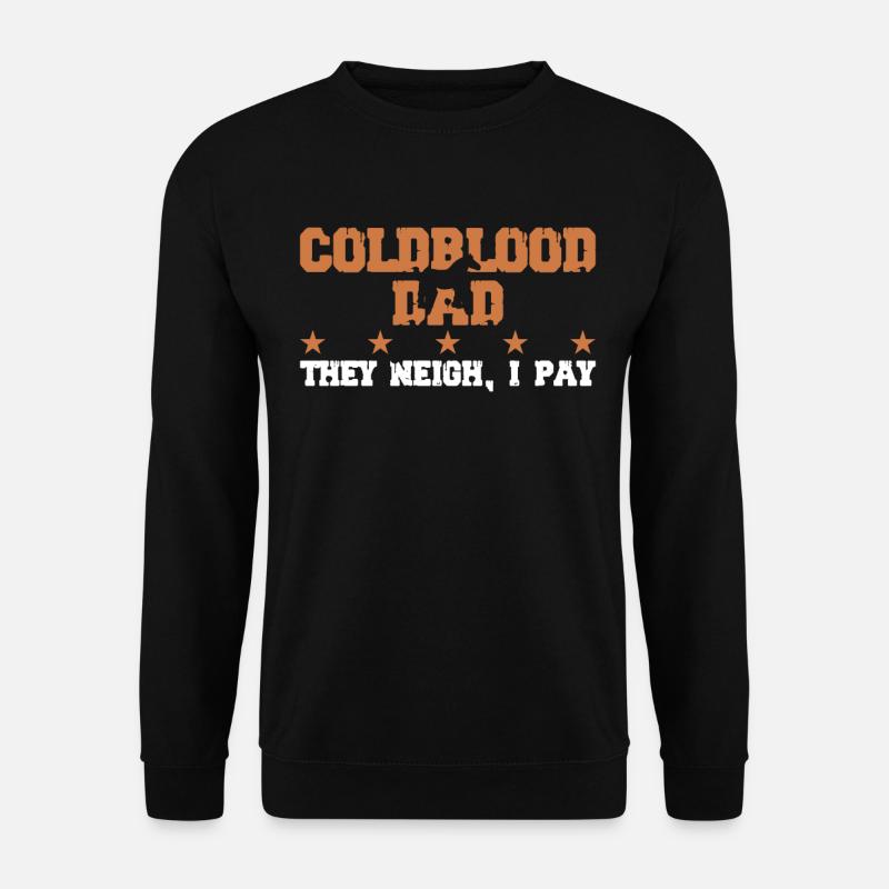 Horse's father - Coldblut - Unisex Sweatshirt - black